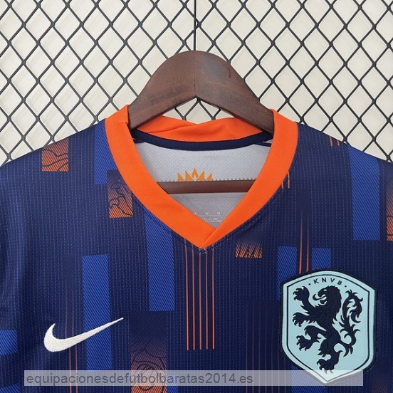 Nuevo Tailandia 2ª Camiseta Holanda 2024 Azul Baratas